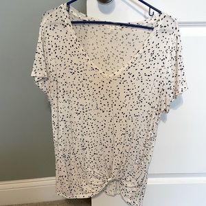 Women’s Nine Britton V-neck knit top size MP